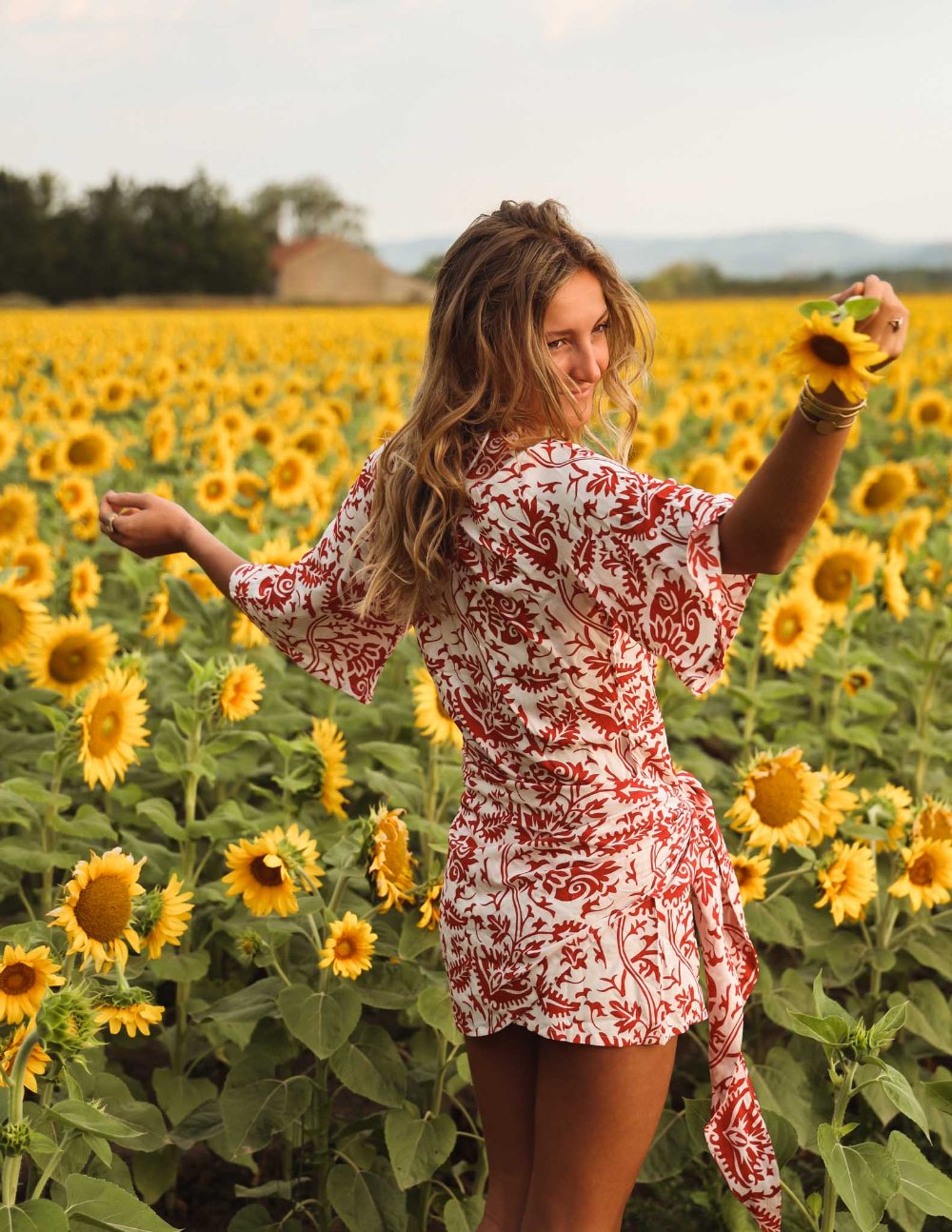 Vestido Manuela - Fleur Rojo